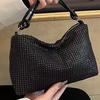 Flash diamond with diamond small bag female willow nail fashion crossbody bag chain net red handbag shoulder bag