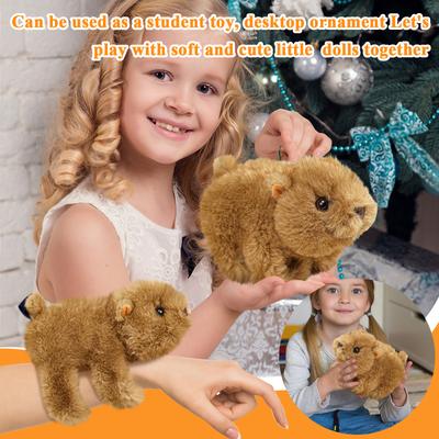 Cute And Adorable Groundhog Bracelet Plush Toy Pat Circle Scarf Mouse Doll Children's Gift Doll
