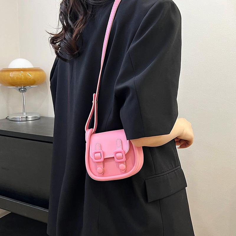 Vintage Minimalist Shoulder Bag Women Street Fashion Crossbody Bag 2023 Autumn New Trendy Chic Bag Women