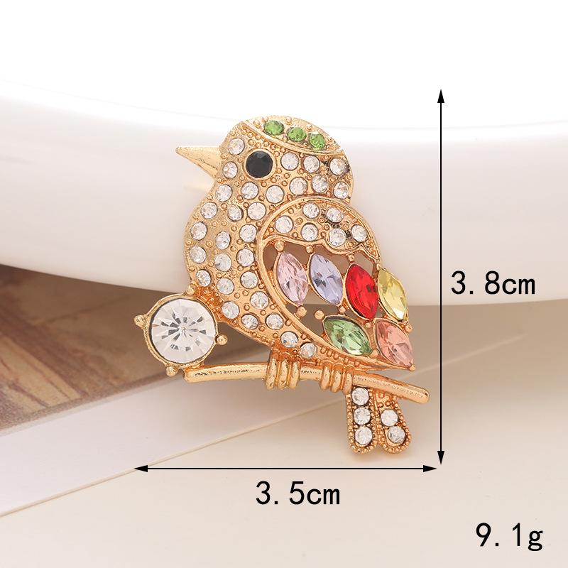 Colorful Peacock and Flamingo Jewelry: Crystal Flowers & Small Bird Shoe Charms