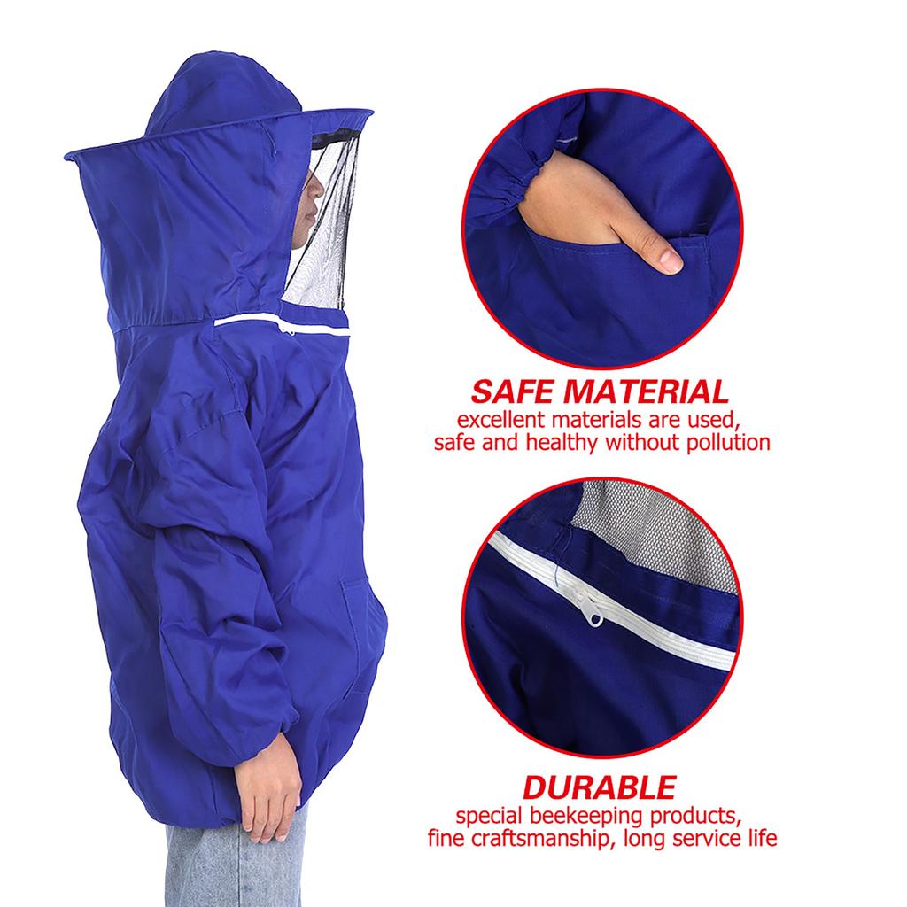 Professional Beekeeping Protective Jacket Suit Bee Keeping Beekeeper Equipment
