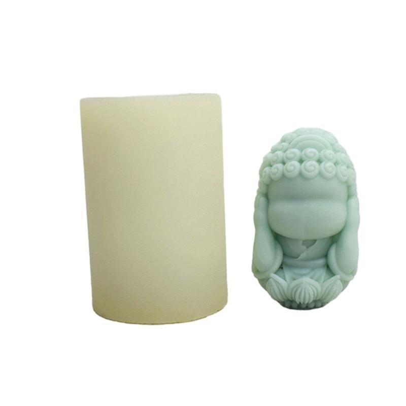 Statue Candle Mold for Making Candle Gypsum Ornaments Home Decorations DIY Craft,  3D Statue Candle Silicone Mold