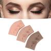 1Pcs 5D Eyebrows Lashes Extension Training Practice Head Soft Grafted Eye Mannequin Model Silicone Skin Face Makeup Tools