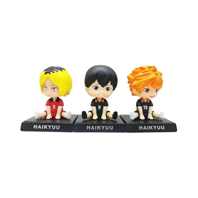 Eyecatching Volleyball Pvc Boy Sitting Doll With Head Shake Feature For Decor