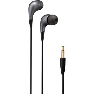 JVCKENWOOD Jvc Ha Fx6 H Kablolu Kanal Tipi Hafif Kompakt Gri Gri Kulaklıklar
