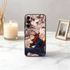 Jujut-su Y-Yuji I-Itadori-YI K-Kaisen Phone Case Black Silicone Soft For Samsung S25,S24,S21,S22,S23,S30,Ultra,S20,Plus,Fe,Lite
