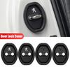 Car door lock protective cover shock-absorbing cushion is suitable for Peugeot 408 4008 308 3008 Rifter 5008 508 2008 208 301