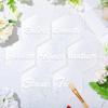 20/50Pcs Clear Acrylics Sheets 3Inch Hexagonal Sheets Hexagonal Acrylics Slices for Drawing Painting Handmade Craft