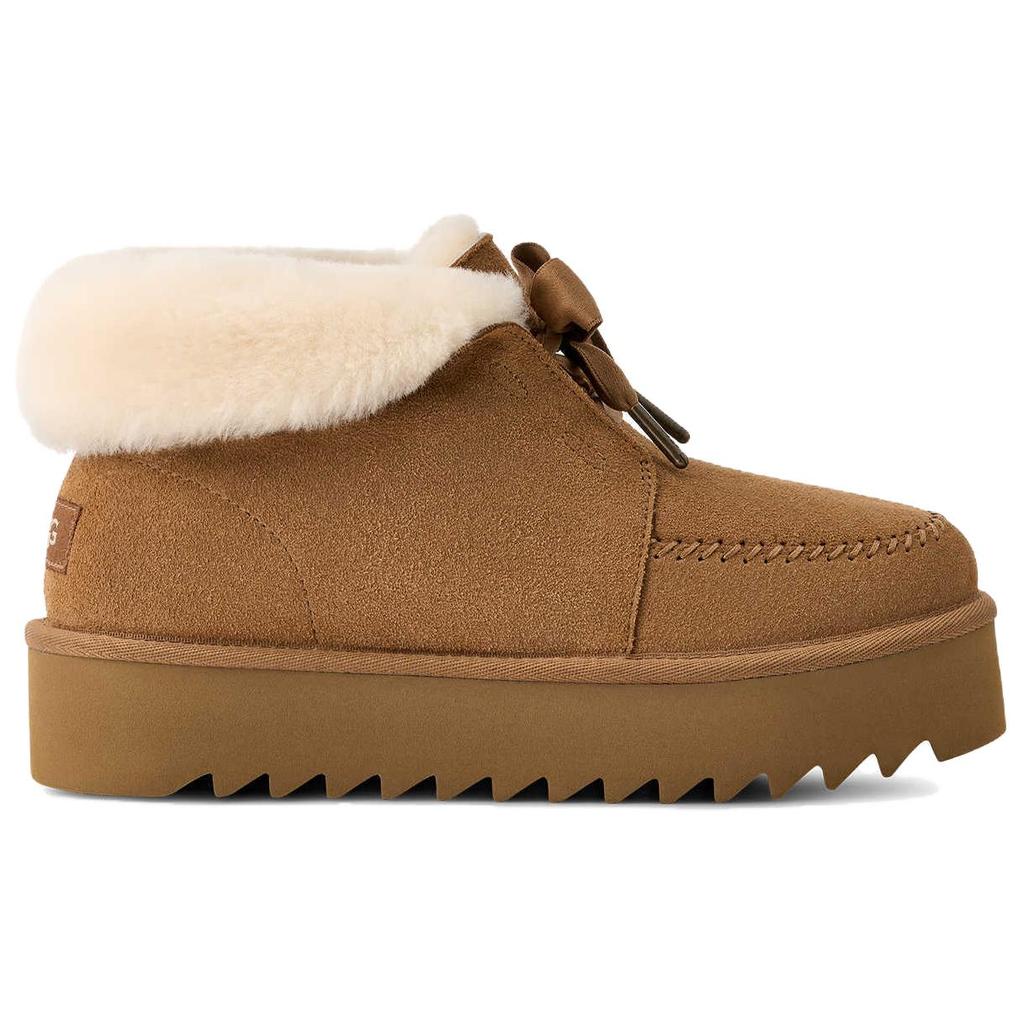 UGG Short Snow Boots Warm Simple Comfortable Women boots Brown 1174570-CHE