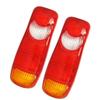 2pcs Stop Reverse Rear Light Tail Lights 2x Lens Eclipse Teardrop Rh + Lh Lorry Trucks Trailer Truck For Nissan Cabstar