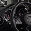 Real Carbon Fiber Abdeckung für Mercedes-Benz CLA C117 2014-2018 GLA X156 2015- Auto Trim Tacho rahmen Aufkleber