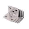 Stainless Steel 90 Degree Angle Bracket Furniture Door Cabinet Bedframe Fastener Support Frame Iron Plate Corner Brackets Tools