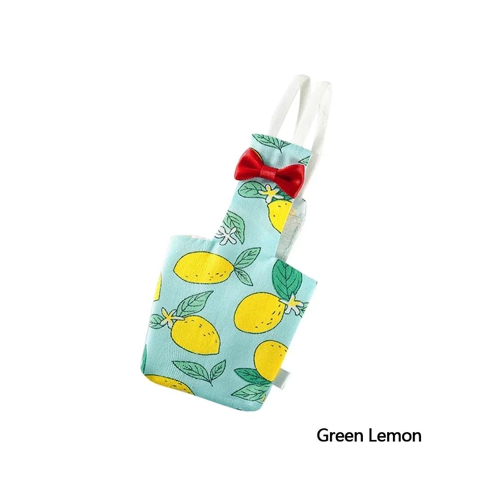 Parrot Diaper with Bowtie Cute Colorful Fruit Floral Cockatiel Pigeons Small Medium Large Pet Birds Flight Suit Clothes Washable