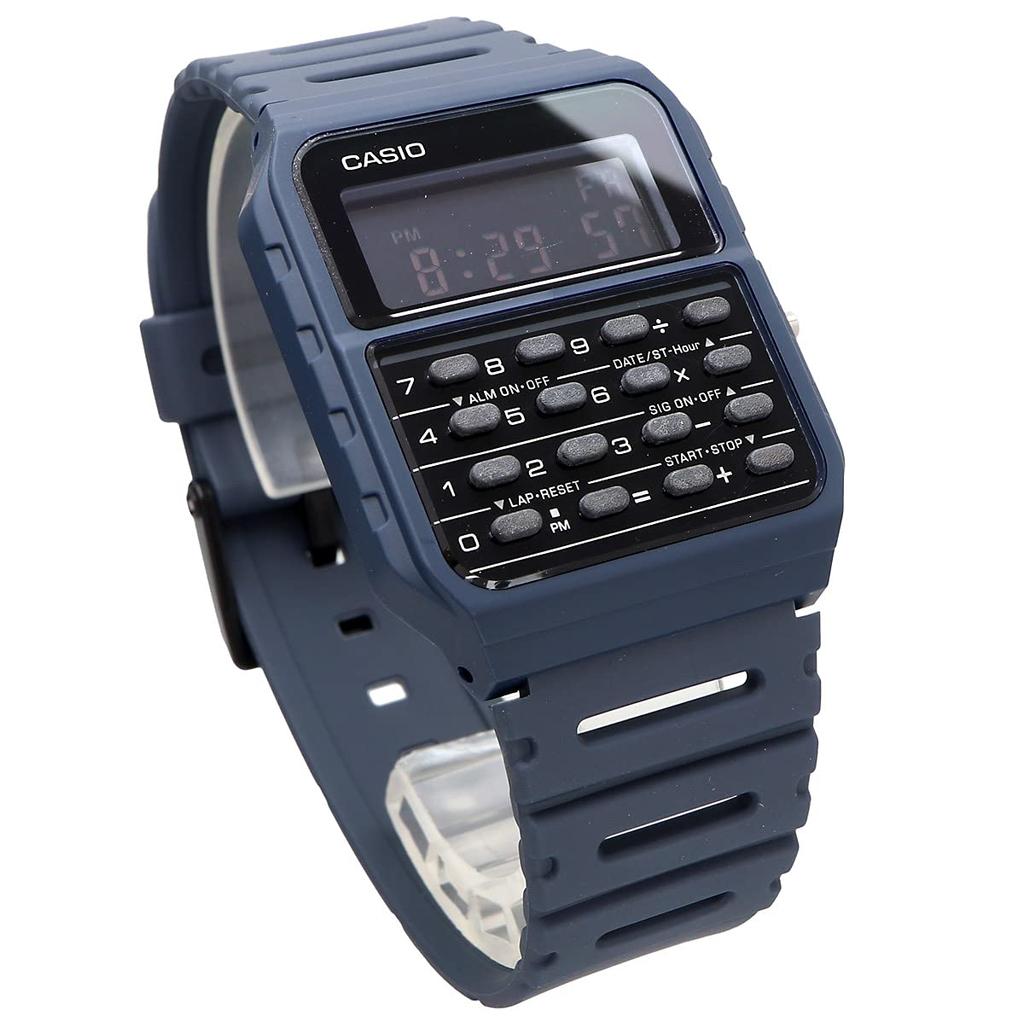 Casio Standard CA-53WF-2B Calculator Watch with Calculator Function (Overseas Model) [Used]