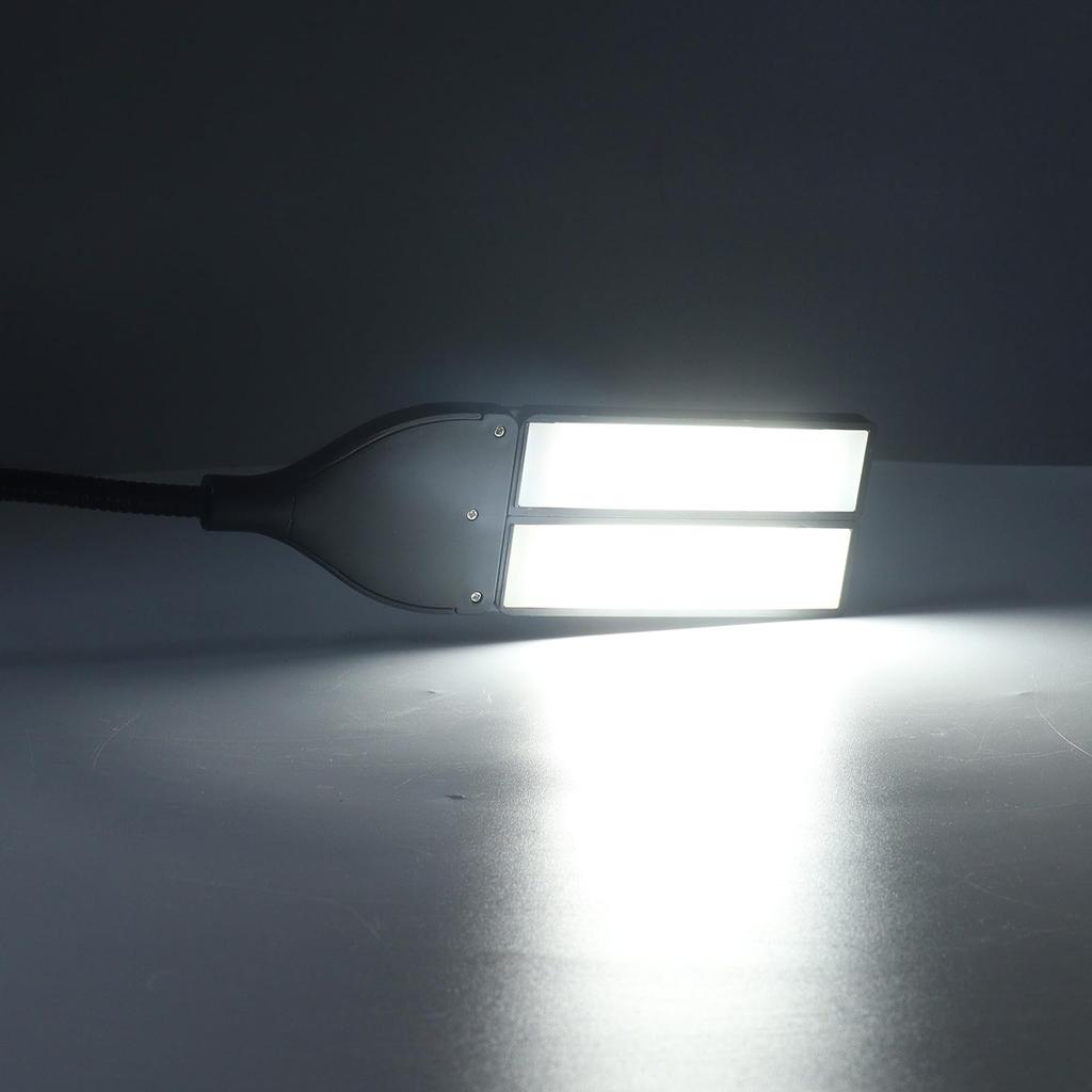 Foldable Music Stand Light with 3 Brightness and Color Temperature Settings, Clip-on Type, Piano Light, Music Stand Lamp, Eye Care, Beads, for