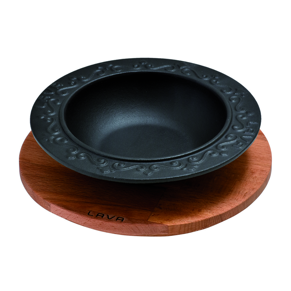 

Чавунні круглі сервірувальні тарілки та миски. слайд. Ø 19 см.