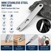 Nail Puller Slot Nail Puller Tool Stainless Steel Mini Pry Bar EDC Pry Tool  Hardware Accessories