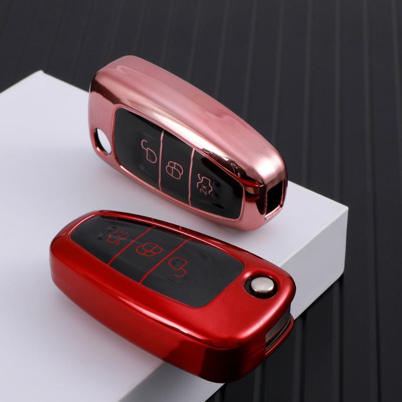 Ford Key Case Cover for Mondeo, Focus, EcoSport, Kuga, Fiesta