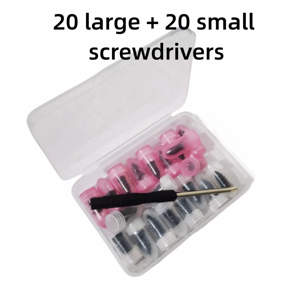 New 10/20/30/40/50PCS Rubber Car Vacuum Tyre Repair Nail Kit Screw in Car Tire Accessorie Tire Repair Rubber Nails Kits