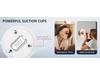 Handheld 6-inch Makeup Mirror with 10x, 20x, 30x Magnification and 360° Rotating Bracket