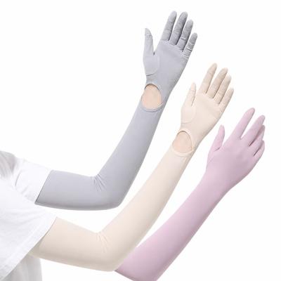 UPF50+ Sonnenschutz Sommerhandschuhe Anti-UV-Schutz Armschoner Handschuhe UV-beständige Handschuhe Radsport Sport