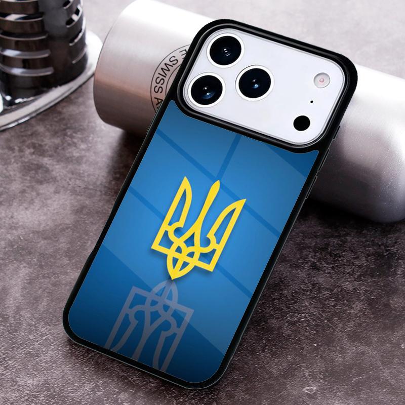 Vintage Ukrainian Flag Of U=kraine Retro Style Phone Case For iPhone 17,16e,15,14,13,12,11,Mini,Pro,MAX soft Silicone Cover