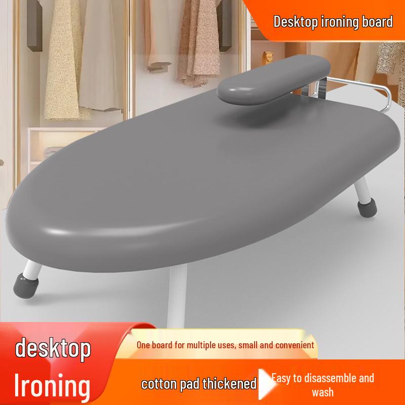Foldable Ironing Board Mat - Anti-Scald, Compact Desktop Rack