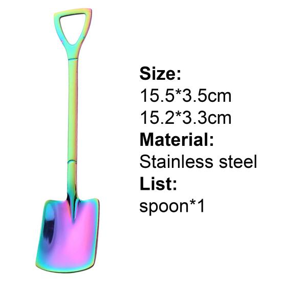 Durable Coffee Colors Easy Spoon Anti-rust 3 To Clean