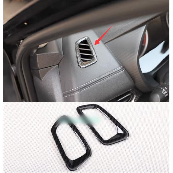 For Nissan Sentra Sylphy - Carbon Fiber Upper Air Vent Outlet Cover Trim