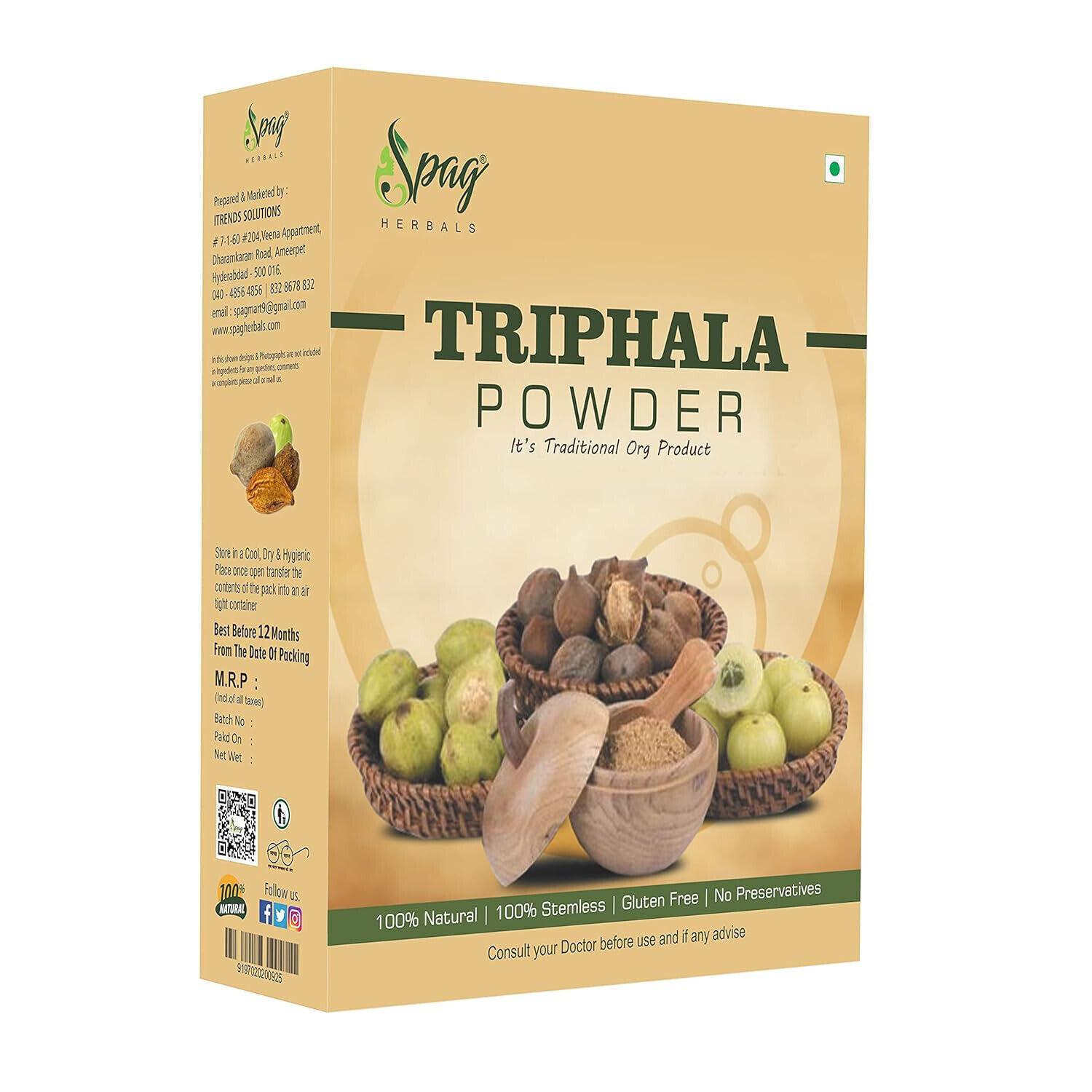 

@ Spag Herbals Triphala With Out Seeds Powder 150 gms Y506 Zr-1734-60%Off