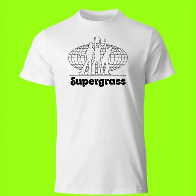 Supergrass - T Shirt - Indie Rock Britpop Music Band