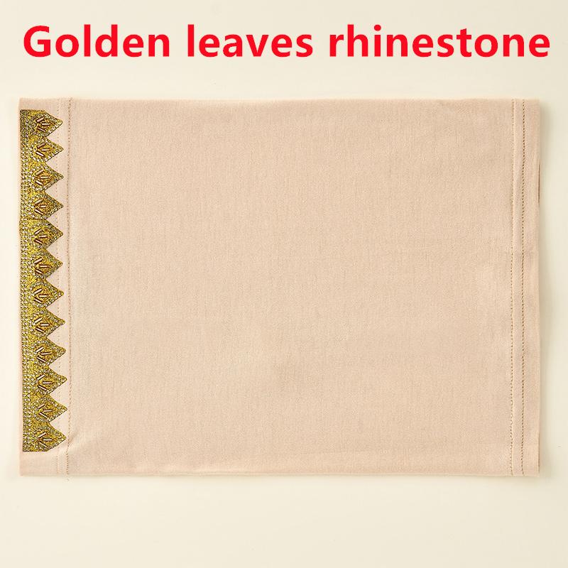 Muslimische Schlauchmützen Damen Weiche Premium Jersey Unterkappen Glänzender Strass Innerer Hijab Diamant Einlage Turban Offene Mützen Islam Ramadan