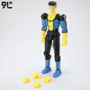 9L3D Dummy13 Lucky13 Conquest Action Figure Invin-cible Model Full Body Movable Toy Multi-Jointed Movable Robot 3D Printed Decor