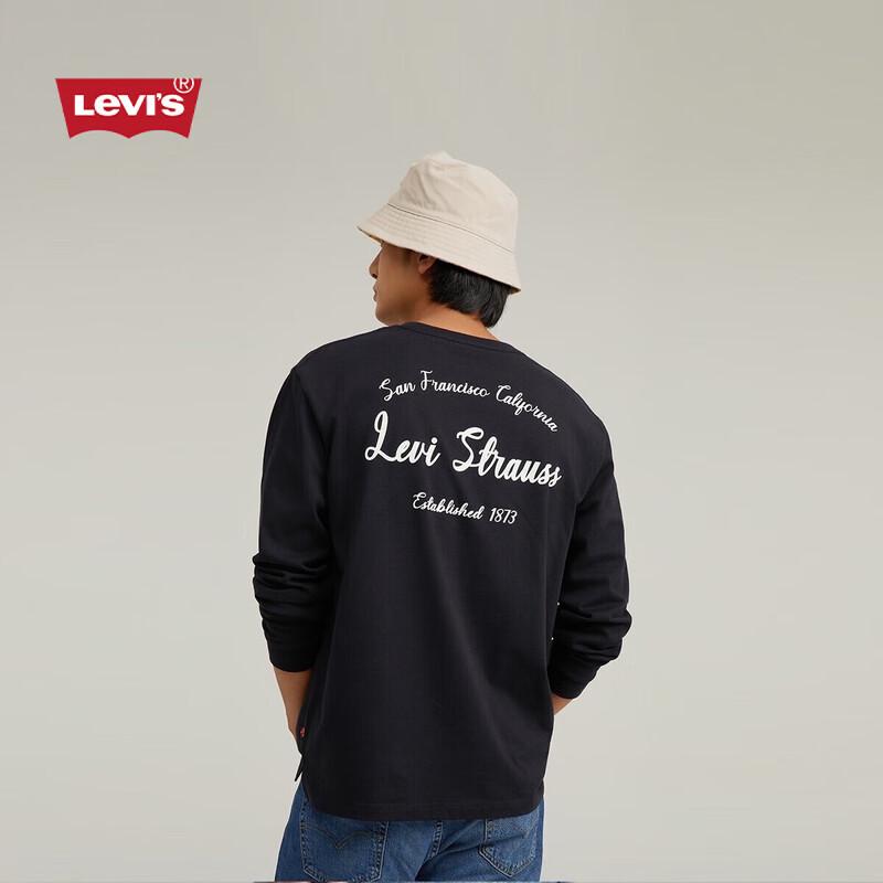 Levi's Men's Relaxed Fit Graphic Crew Neck Sweatshirt