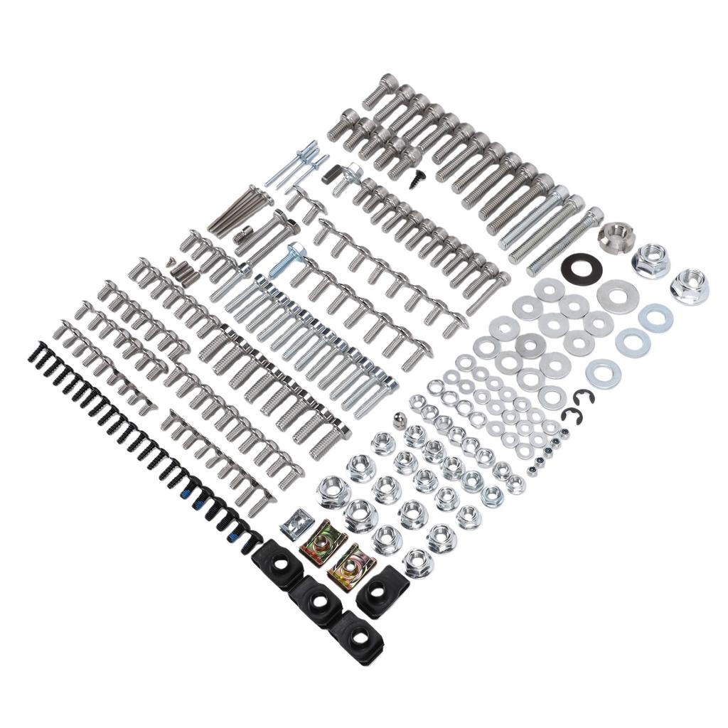 Motorrad Verkleidungsschrauben Kit Vollständiger Satz Schrauben Muttern Ersatz für Sur Ron Light Bee S X260 X160 Elektrofahrrad