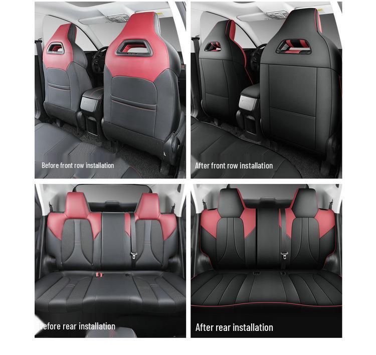 New Oshan X5 Leather Car Seat Cushion - Universal Fit, All-Season Comfort for 5-Seat Models