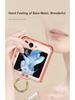 Samsung Z Flip5 Anti-Collision Phone Case with Airbag Ring for Wireless Charging