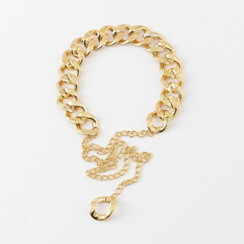 Meier Fashionableeasiest for match metal chain waist chain belt female fashion 108 золотой