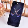 Krajews Ice Hockey Club Pattern Phone Case Cover For iPhone 17 Air 16 15 14 plus 11 12 pro max coque Shell Fundas