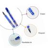 3-28Pcs Erasable Pen 0.5mm Refill Washable Handle Rod Blue/Black Ink Gel Pen for School Office Writing Supply Stationery