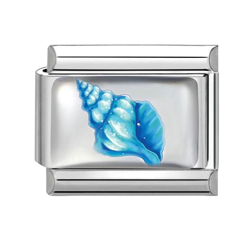 

Cute Ocean Series Crab Turtle Dolphin Starfish Colorful Italian Charm Links Fit 9mm Stainless Steel Bracelet Jewelry DIY Making