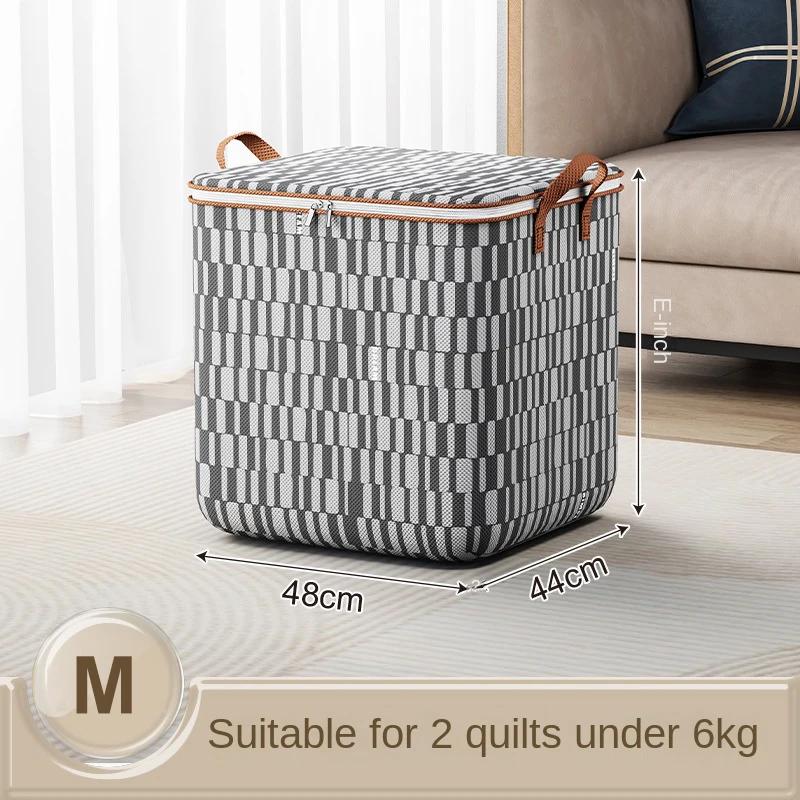 Large Capacity Storage Bag for Clothes and Quilts Foldable Dust Proof Moving Box Organizer Home Dustproof Packing Bag