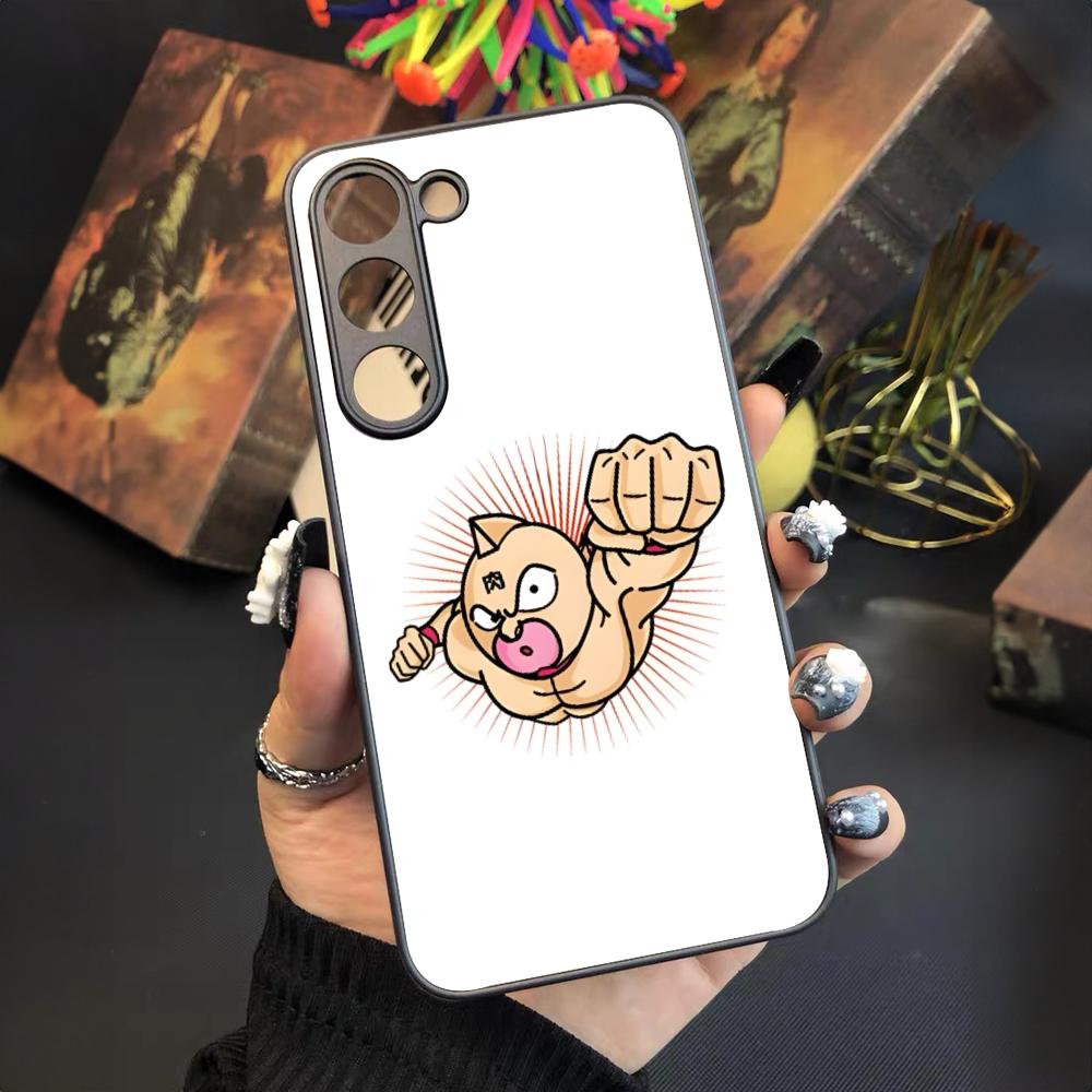 Ultimate Muscle The Kinnikuman Legacy Phone Case For Samsung Galaxy S25 S24 S23 S22 S20 S21 Note20 Ultra Plus Fe Colored Silver Samsung S24