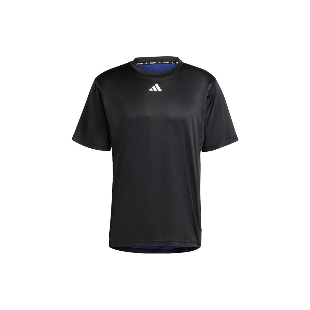 Adidas HIIT T Shirts Men's Black Crew Neck Moderate Straight Fit IB7915