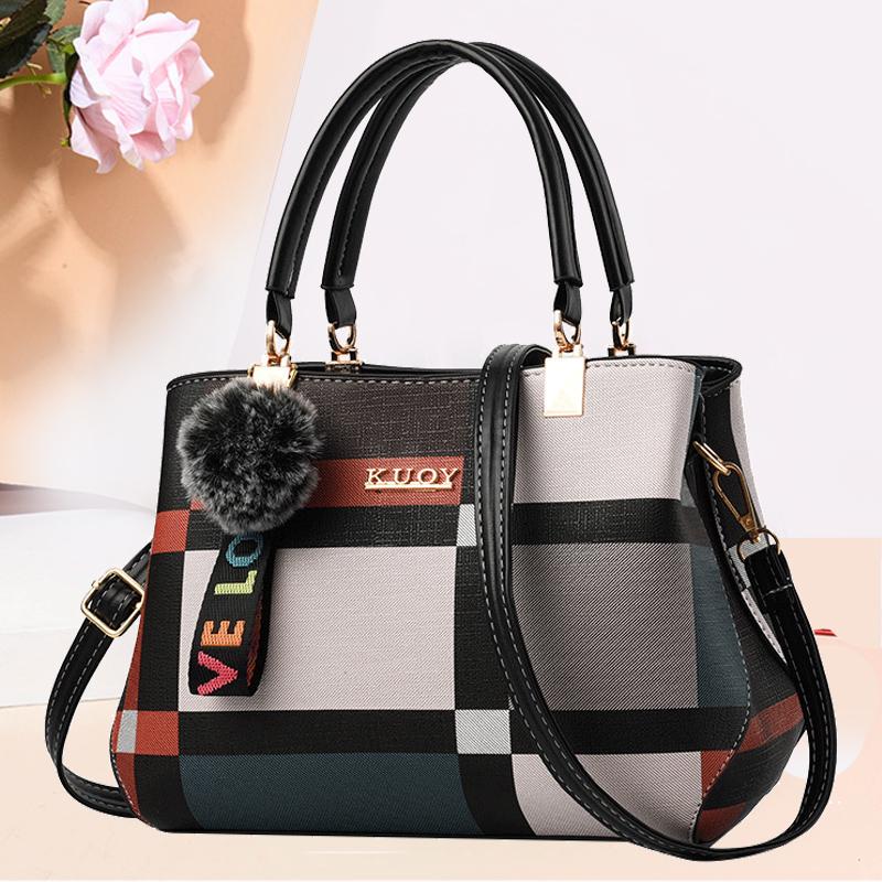 Móda Patchwork Ženy Taška cez rameno Dámy Kožená taška Crossbody Tašky Messenger Tašky Kabelky Vedlá Veľkokapacitné Dámske Tašky