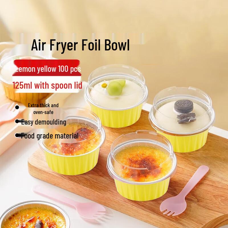 Homeglen Air Fryer Aluminum Foil Baking Cups