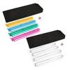 4Pcs Mahjong Rack with Pusher Heavy Duty Portable Multifunctional American Mah Jongg Tile Holder Push Ruler Mahjong Accessories
