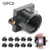 10pcs ABS Camera Lens Mount Holder Bracket Support Adapter M12x0.5 with Filter