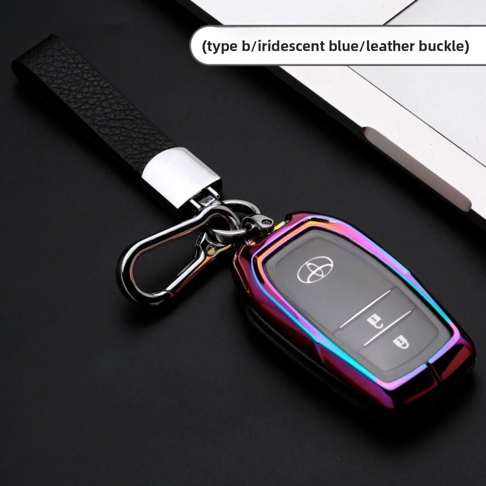 Premium Key Case for Toyota Camry RAV4 Corolla CHR Highlander Levin Keychain Holder