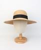 Yunibeosyeolkemiseuteuli Wire Round Raffia Hat